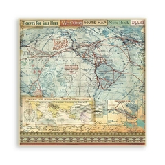 Pre-venda Bloco 10 Papéis 20,3x20,3cm+ bônus - Art of Travelling - comprar online