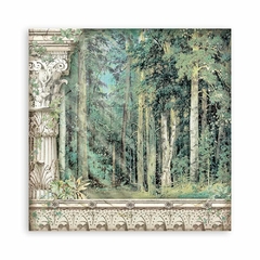 Bloco 10 Papéis 20,3x20,2cm + bônus - Magic Forest - comprar online