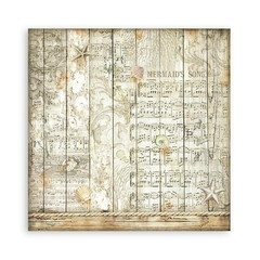 Bloco 10 Papéis 20.3x20.3 cm (8"x8") + bônus - Songs of the Sea - loja online