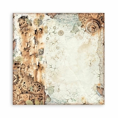 Bloco 10 Papéis 20,3x20,2cm + bônus - Backgrounds Songs of the Sea - Mon Papier Crafts