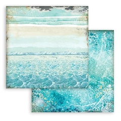 Bloco 10 Papéis 20,3x20,2cm + bônus - Backgrounds Songs of the Sea na internet