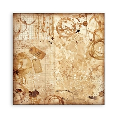 Bloco 10 Papéis 20,3x20,2cm + bônus - Backgrounds - Coffee and Chocolate - comprar online