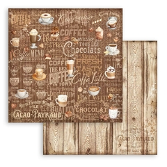 Bloco 10 Papéis 20,3x20,2cm + bônus - Backgrounds - Coffee and Chocolate na internet