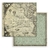 Bloco 10 Papéis 20,3x20,3cm + bônus - Voyages Fantastiques background na internet