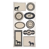 Collectables / Colecionável 15x30.5cm - Horses - loja online