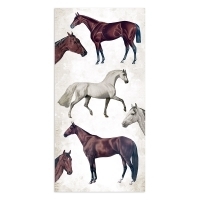 Collectables / Colecionável 15x30.5cm - Horses - Mon Papier Crafts