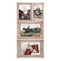 Collectables / Colecionável 15x30.5cm - Horses en internet