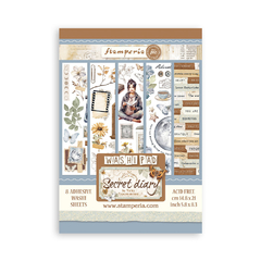 Pre sale Washi Pad (8 folhas) - Create Happiness Secret Diary