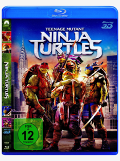 As Tartarugas Ninja 3D (2016) Blu Ray Dublado E Legendado