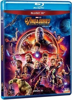 Vingadores Guerra Infinita 3D Bluray Dublado