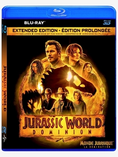 Jurassic World Domínio 3d Blu Ray Dublado E Legendado