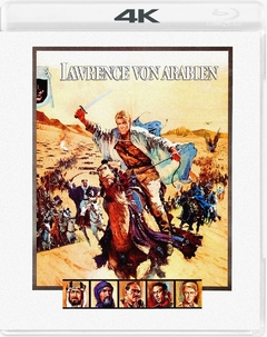 Lawrence de Arabien (1962) 4K UHD + Blu Ray Dublado Legendado