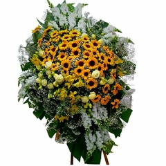 Coroa de Flores Nobres Luxo