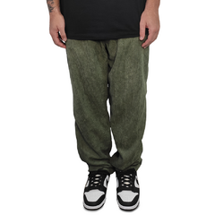 Calça Baggy Veludo Olive - comprar online