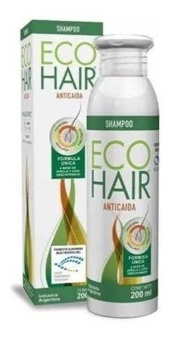 Eco Hair Shampoo Crecimiento Capilar Anti Caida X 200 Ml
