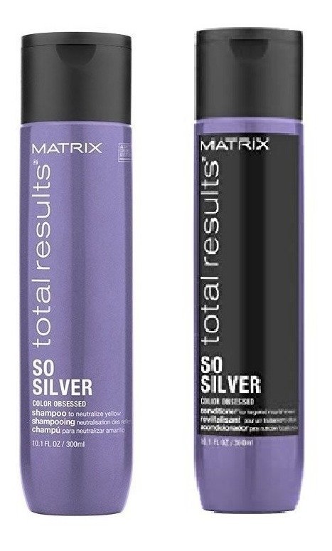 Matrix Kit So Silver Matizante Shampoo + Acondicionador