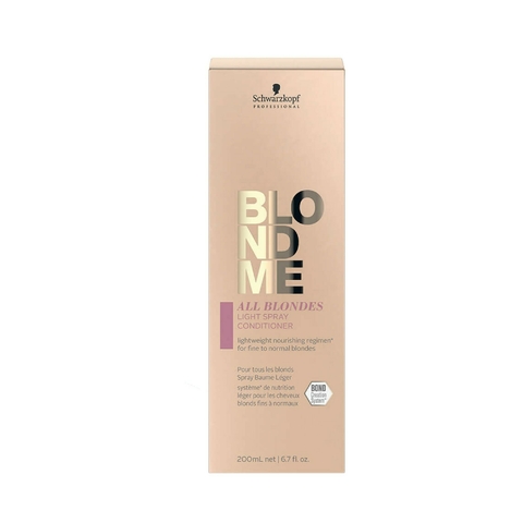 Schwarzkopf Blondme Spray Acondicionador Ligero X 200 Ml