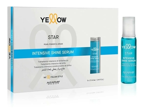 Yellow Alfaparf Caja Ampollas Star Intensive Shine Serum