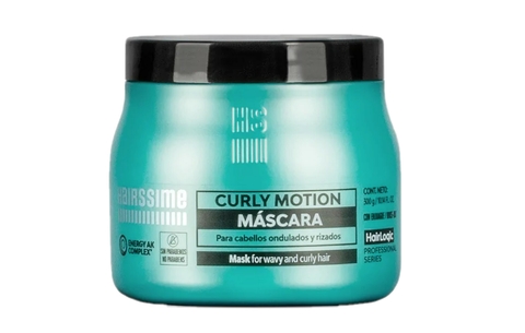 Hairssime Mascara Curly Motion X 300 Ml Rulos Nutricion