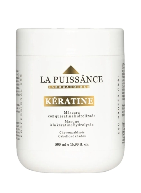 La Puissance Keratina Anti Frizz Máscara Pelo Dañado X 500 ml