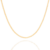 cordao rommanel folheado a ouro fio de elos diamantados - 532135