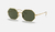 Ray Ban Octagon 1972 Dorado Verde