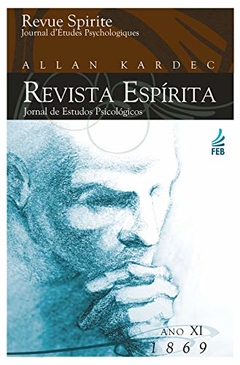 LIVRO REVISTA ESPIRITA 1869 ANO XII - ALLAN K