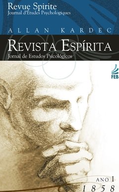 LIVRO REVISTA ESPIRITA 1858 ANO I - ALLAN KAR