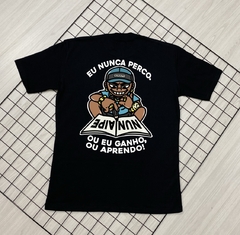 Camiseta Nunaipe “Ganho ou Aprendizado” na internet