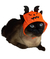 gorrito para gato gorrito mascota accesorio mascota naranja