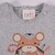 Body Nordic Monkey Grey - Baby World | Ropa & Accesorios para Bebés