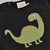 Remera Black Dino - Baby World | Ropa & Accesorios para Bebés