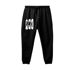 Conjunto Moletom Kit Canguru e Calça Basquete Jogadores Esportes Masculina Preto - comprar online