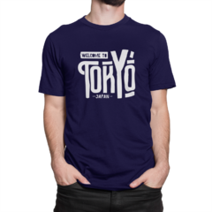 Camiseta Camisa Tokyo Japan Masculina Preto - comprar online
