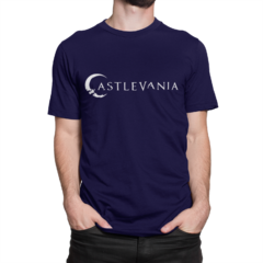 Camiseta Camisa Castlevania Anime Masculina Preto