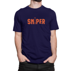Camiseta Camisa Sniper Gamer Masculina Preto - comprar online