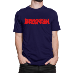 Camiseta Camisa Brooklyn City Masculina Preto na internet