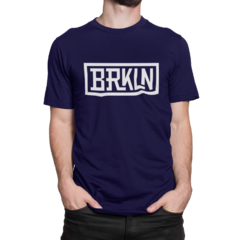 Camiseta Camisa Brkln Brooklyn City Masculina Preto - loja online