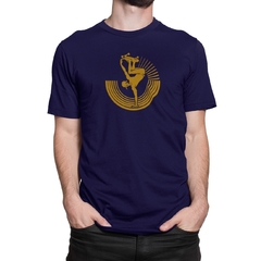 Imagem do Camiseta Camisa Skate Dourado Masculino Preto