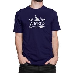 Camiseta Camisa Bruxas Wicked Masculino Preto