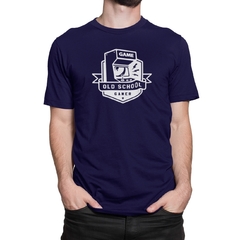 Camiseta Camisa Gamer Old School Masculino Preto - Liga Fashion Oficial ® - A tendência é ser você