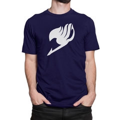 Camiseta Camisa Fairy Tail Anime Masculino Preto - comprar online