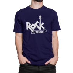 Camiseta Camisa Rock Forever Masculino Preto - comprar online