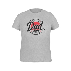 Camiseta Camisa Best Dad Melhor Pai Sempre Dia dos Pais Masculino Preto - loja online