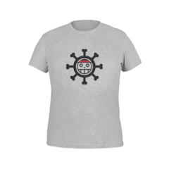 Camiseta Camisa Piratas do Chapéu de Palha Anime Masculina Preto - loja online
