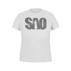 Camiseta Camisa Sword Art Online Masculino Preto - Liga Fashion Oficial ® - A tendência é ser você