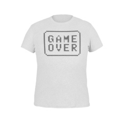 Camiseta Camisa Game Over Masculino Preto - loja online