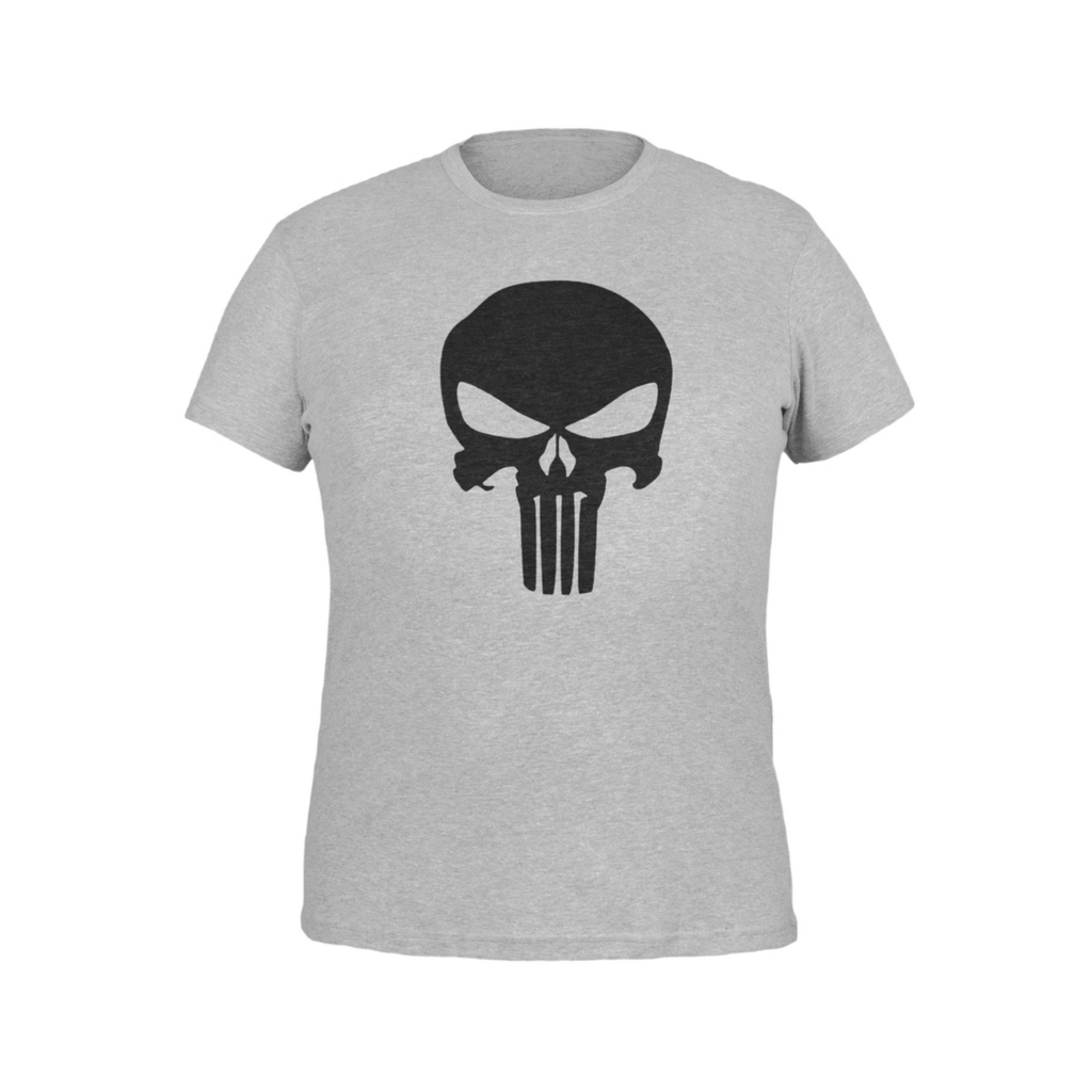 Camiseta Camisa O Justiceiro Caveira Masculina preto Tamanho:P