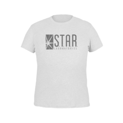 Camiseta Camisa Star Labs the Flash masculino preto - loja online