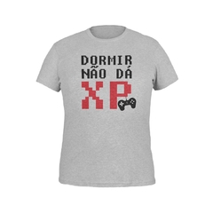 Camiseta Camisa Dormir Não Dá Xp Gamer masculino preto - loja online